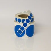BLUE VINYL DOTS