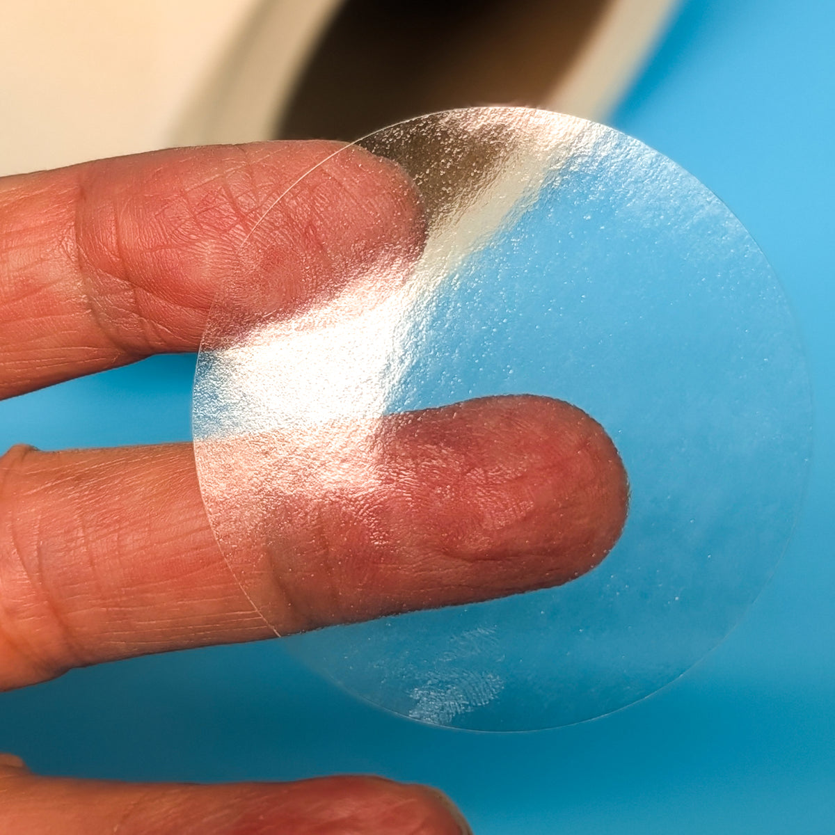 CLEAR VINYL DOTS