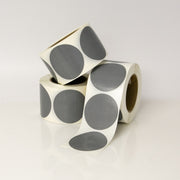 SILVER VINYL DOTS