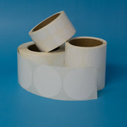 WHITE VINYL DOTS