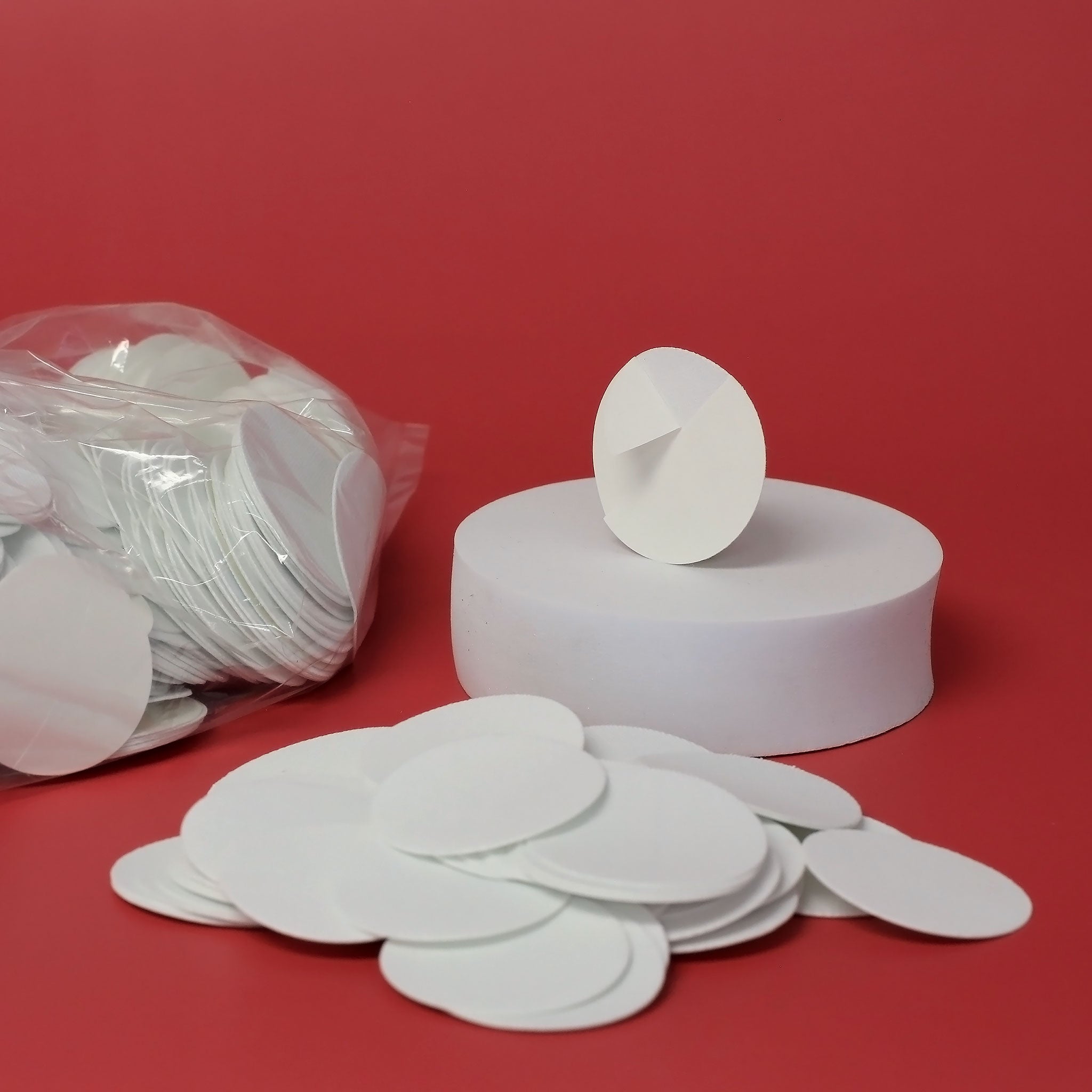 TWL DOTS W/SLIT BACK - 500/Bag