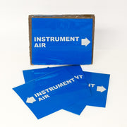PIPE MARKING LABEL -  INSTRUMENT AIR -25 PCS