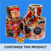 CUSTOM LABEL (Square or Rectangle Shape) - Minimum Order 1,000 Labels