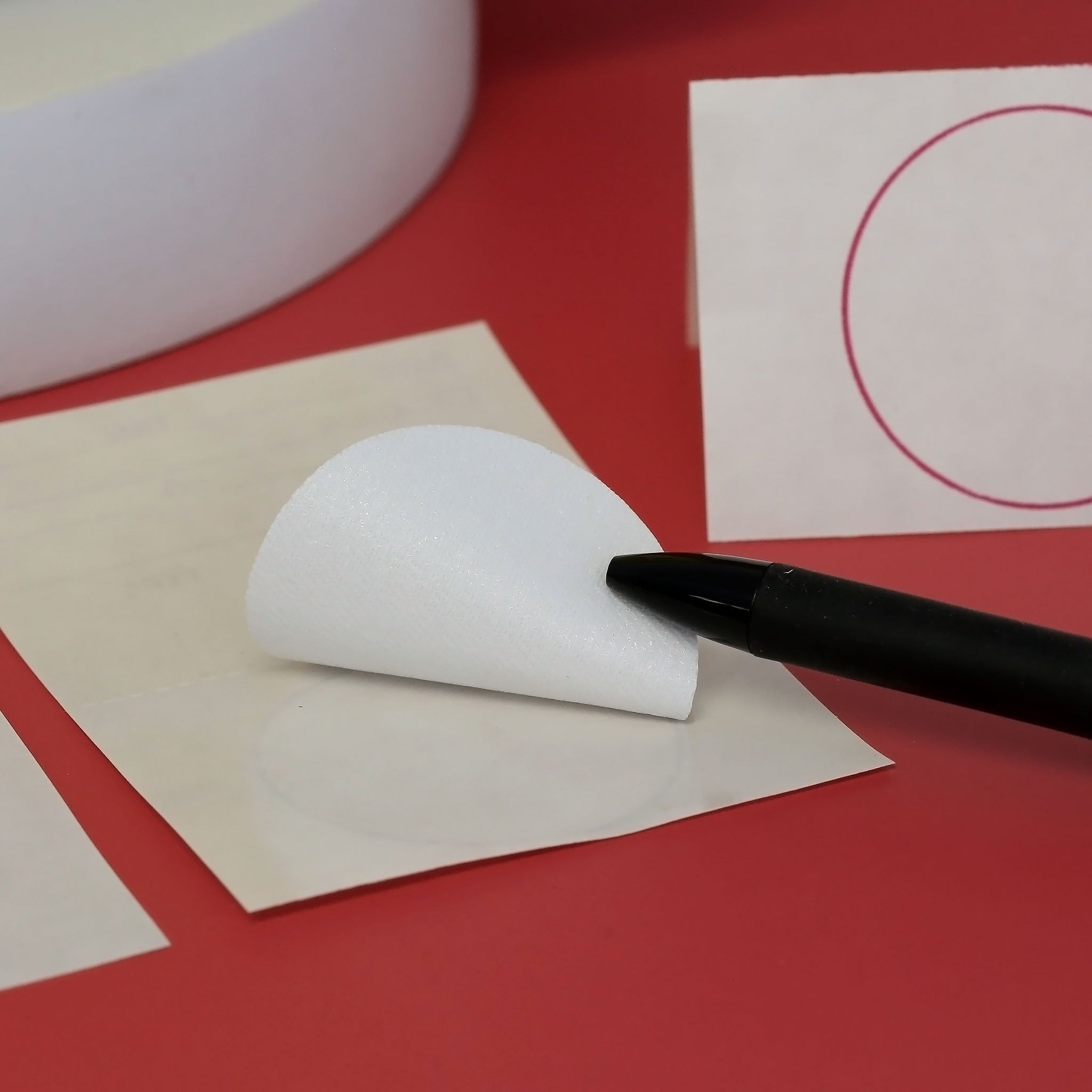 NARROW TWILL RADIATION SMEAR WIPES 2.625" X 3.75"