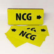 PIPE MARKING LABEL -  NCG -25 PCS
