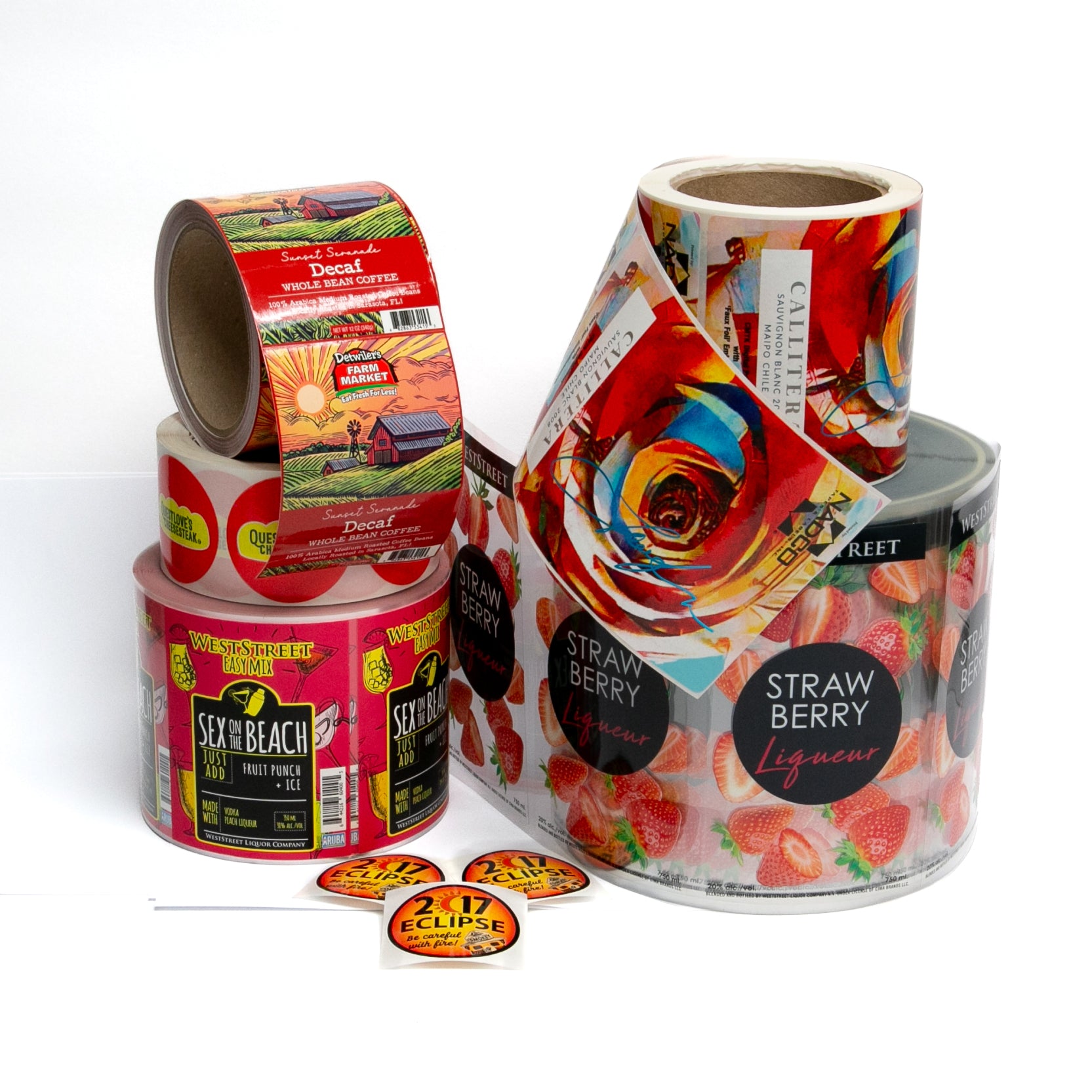 CUSTOM LABEL (Dot or Oval shape) - Minimum Order 1,000 Labels