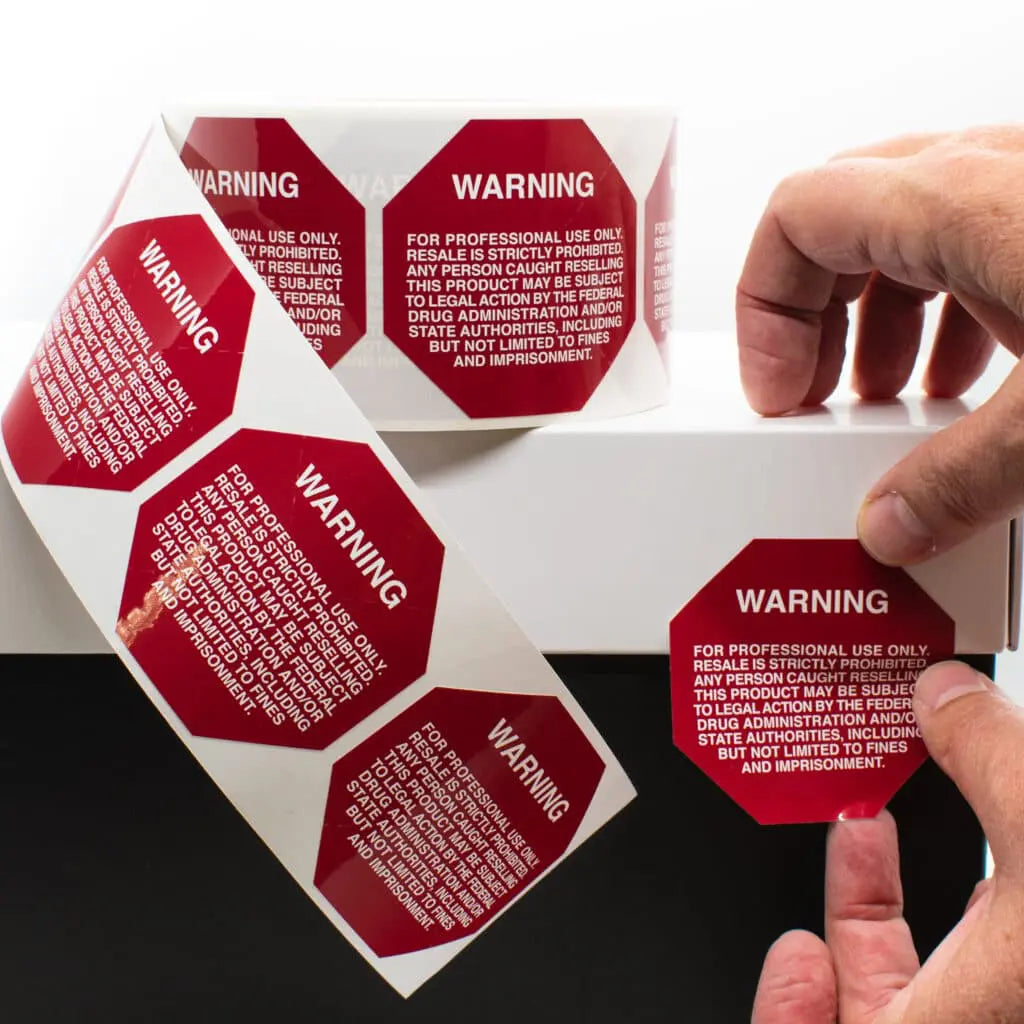 CUSTOM LABEL (Square or Rectangle Shape) - Minimum Order 1,000 Labels