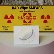 TWILL RADIATION SMEAR PIGGYBACK 2.625" X 3.75"