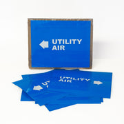 PIPE MARKING LABEL -  UTILITY AIR -25 PCS