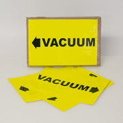 PIPE MARKING LABEL -  VACUUM -25 PCS
