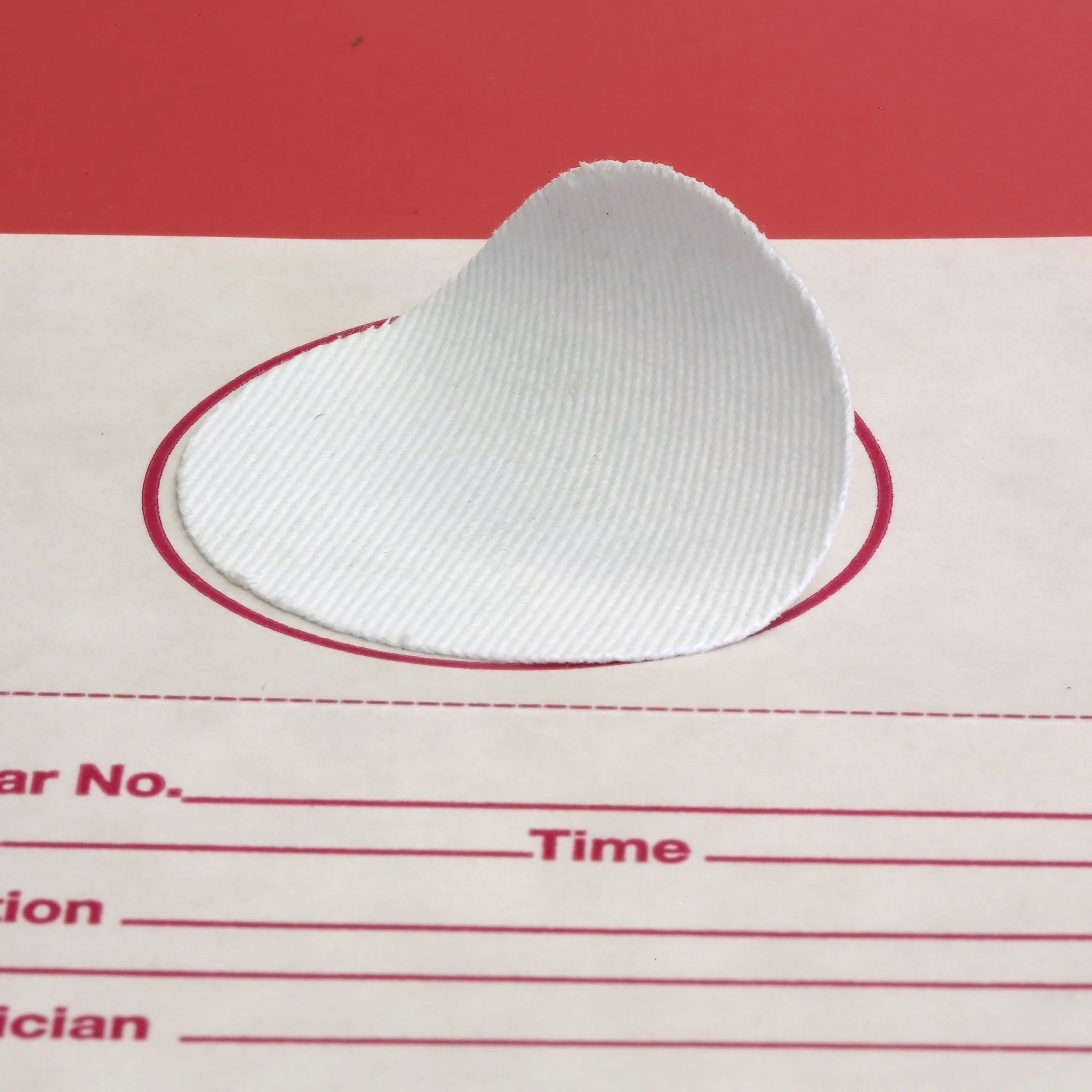 WIDE TWILL RADIATION SMEAR WIPES 3" x 4.5"