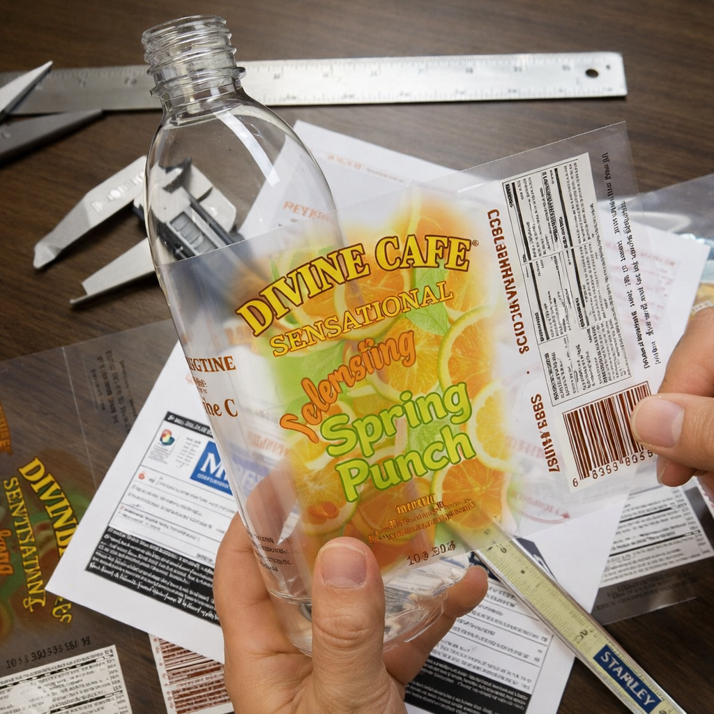 CUSTOM LABEL (Square or Rectangle Shape) - Minimum Order 1,000 Labels