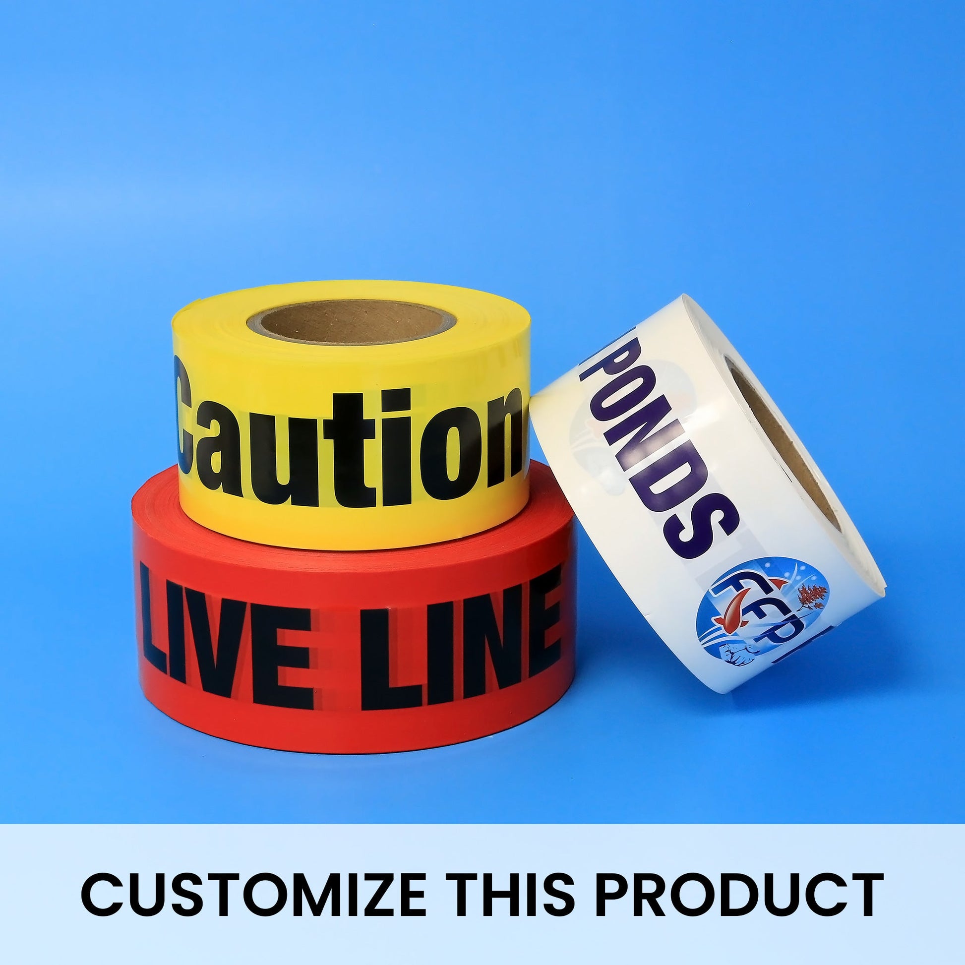 CUSTOM PRINT (DOUBLE SIDED) BARRICADE TAPE - NADCO Tapes & Labels, Inc.