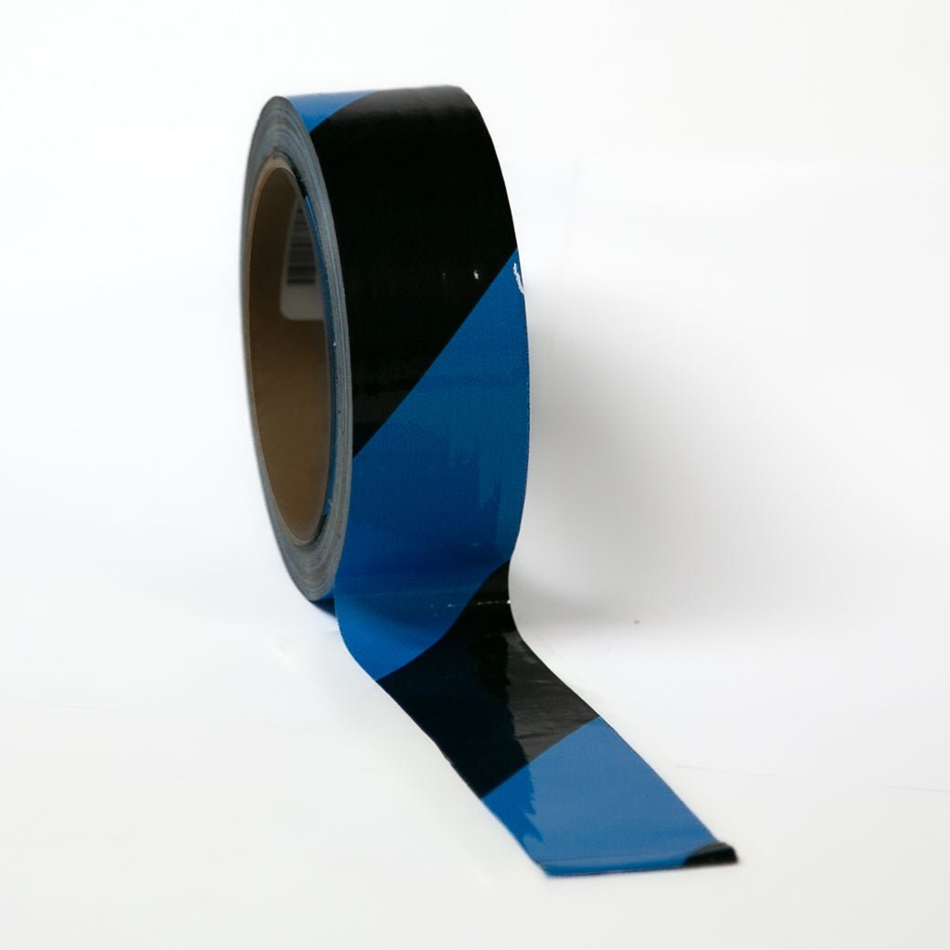 Hazard Stripe Various Colors (Minimum Order 10 Rolls Each) 2" & 3" x 36 yard Rolls - NADCO Tapes & Labels, Inc.