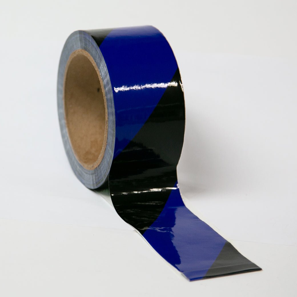 Hazard Stripe Various Colors (Minimum Order 10 Rolls Each) 2" & 3" x 36 yard Rolls - NADCO Tapes & Labels, Inc.
