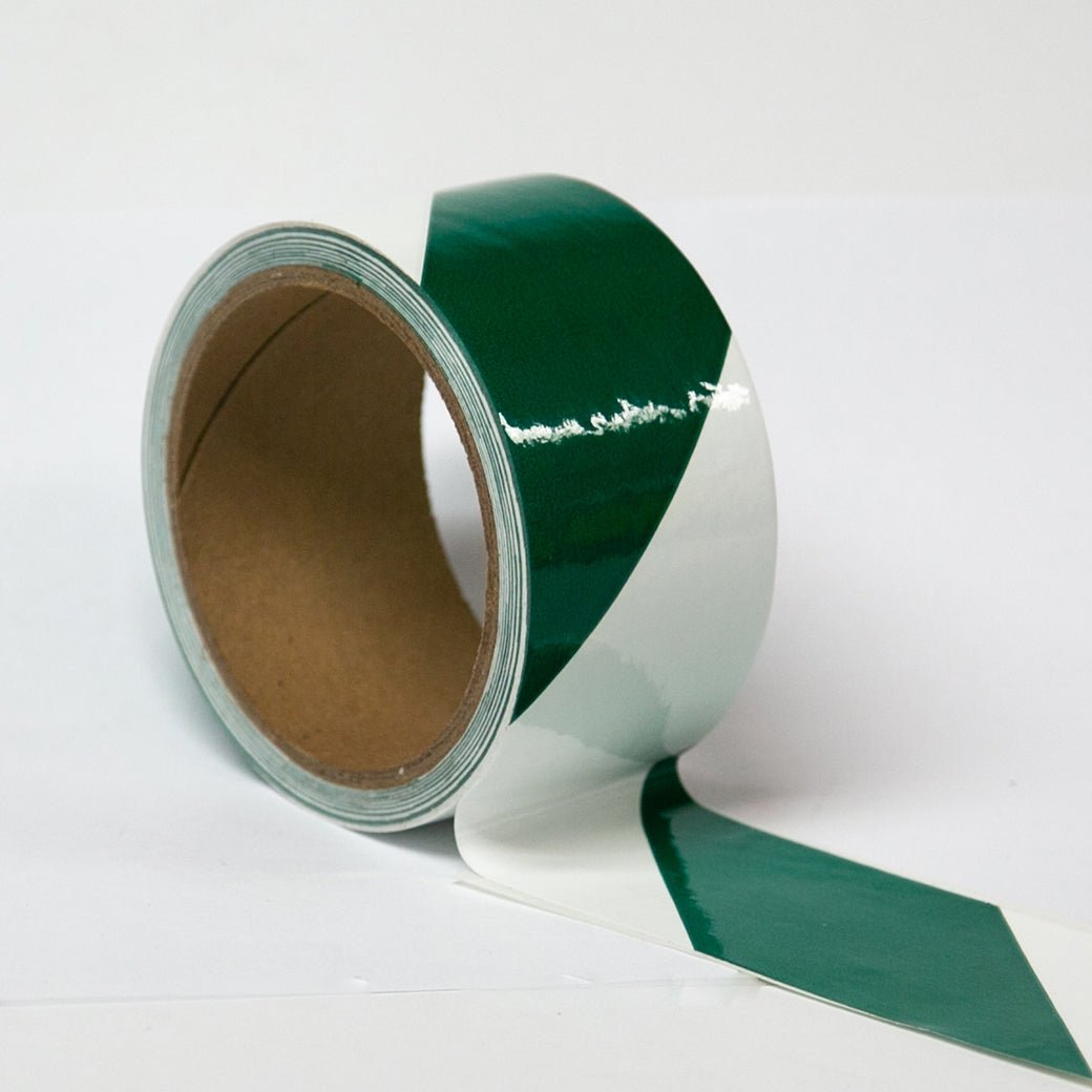 Hazard Stripe Various Colors (Minimum Order 10 Rolls Each) 2" & 3" x 36 yard Rolls - NADCO Tapes & Labels, Inc.