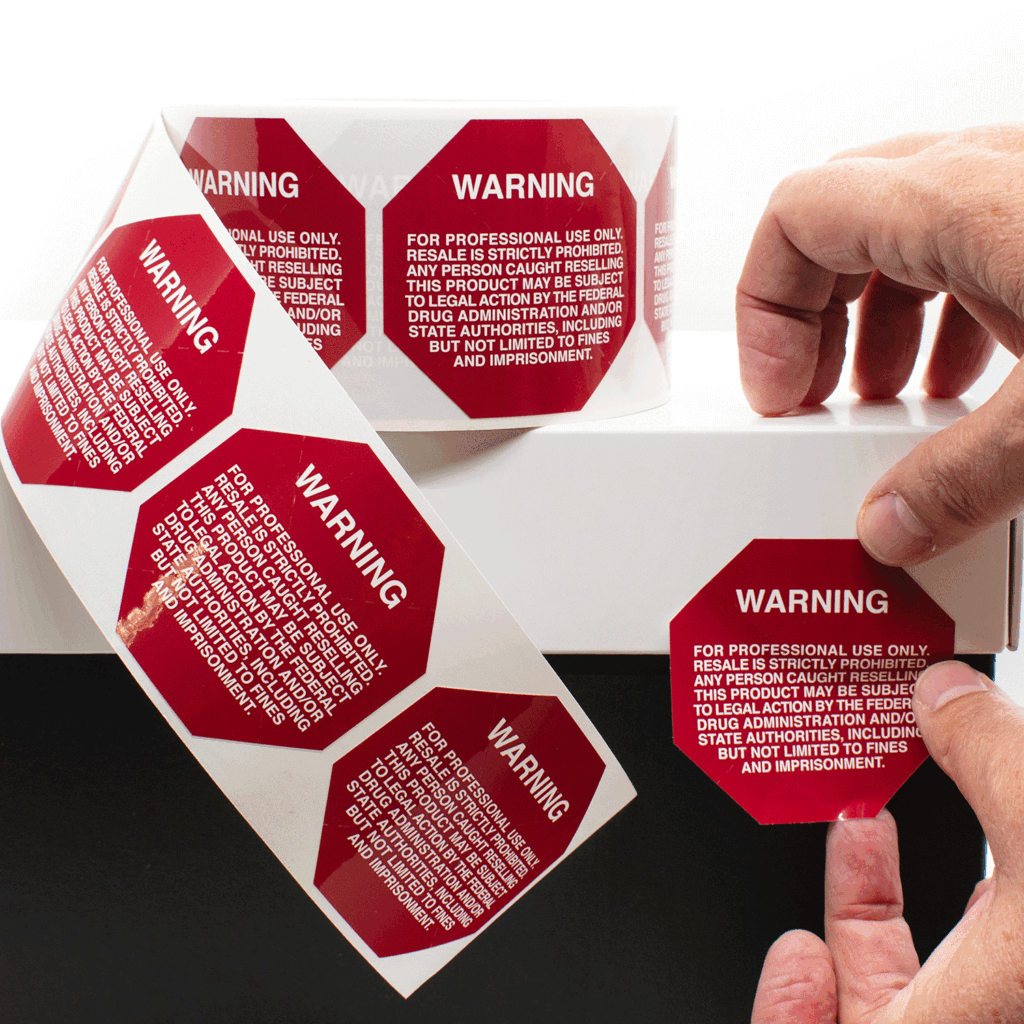 CUSTOM LABEL (Square or Rectangle Shape) - Minimum Order 1,000 Labels