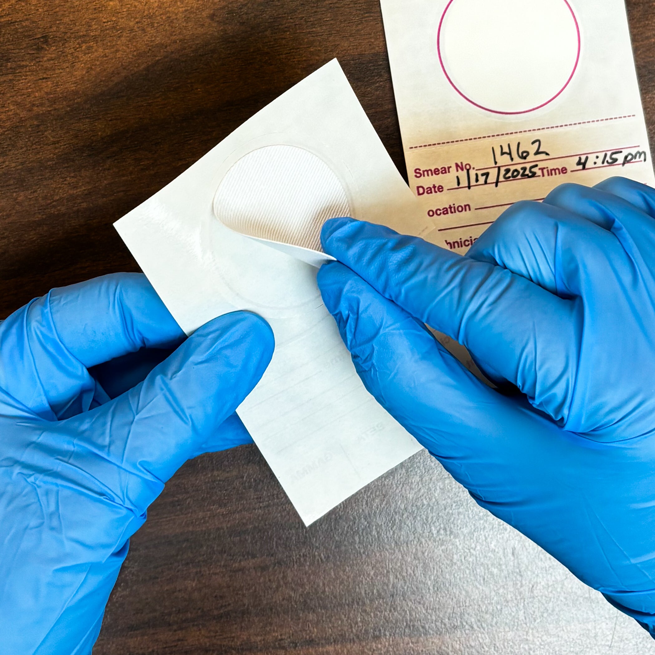 WIDE TWILL RADIATION SMEAR WIPES 3" x 4.5"