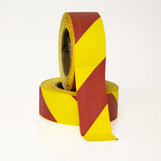 Yellow Magenta Hazard Stripe 2" X 36 yards - NADCO Tapes & Labels, Inc.